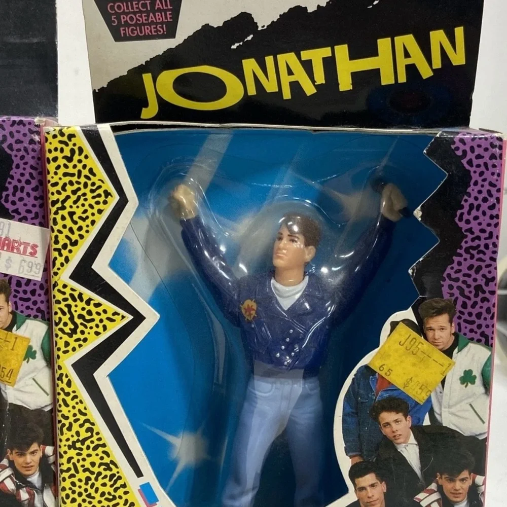 ⭐ 1990 NEW KIDS ON THE BLOCK — COMPLETE SET OF 5 — SEALED! ⭐